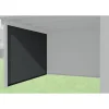 Weka Seitenwand für Gartenhaus 126/172 235 cm anthrazit