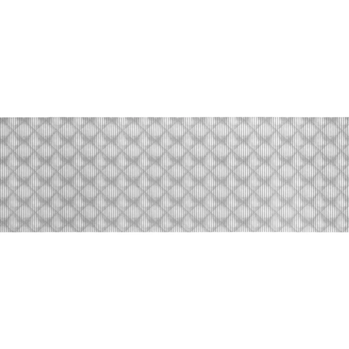 Wenko Badematte Flow Grau 65 x 200 cm Weichschaummatte
