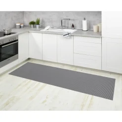 Wenko Badematte Grau 65 x 200 cm Weichschaummatte