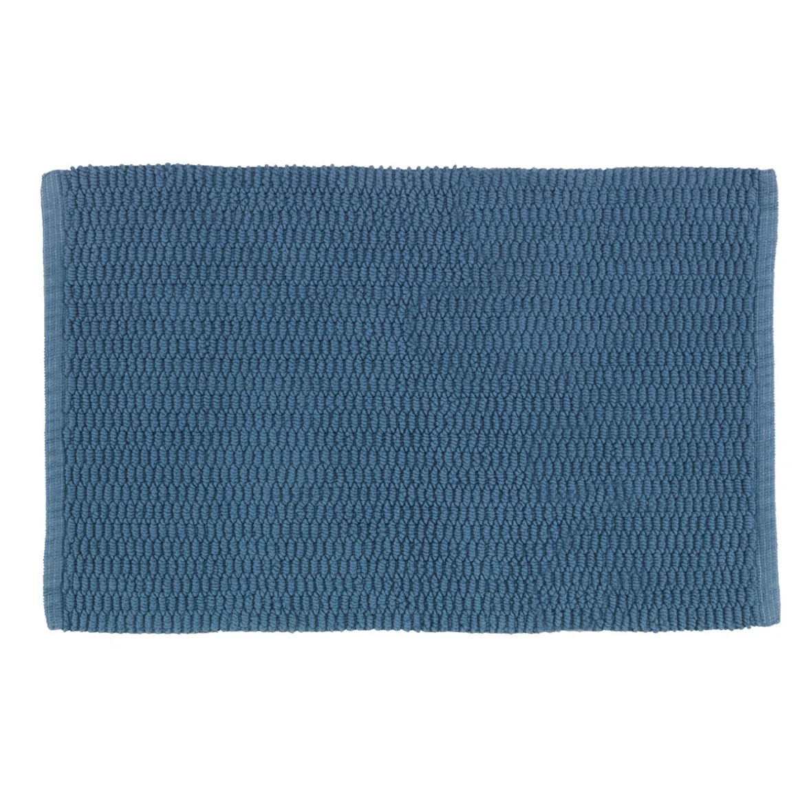 Wenko Badteppich Mona Graublau Baumwolle 50 x 80 cm