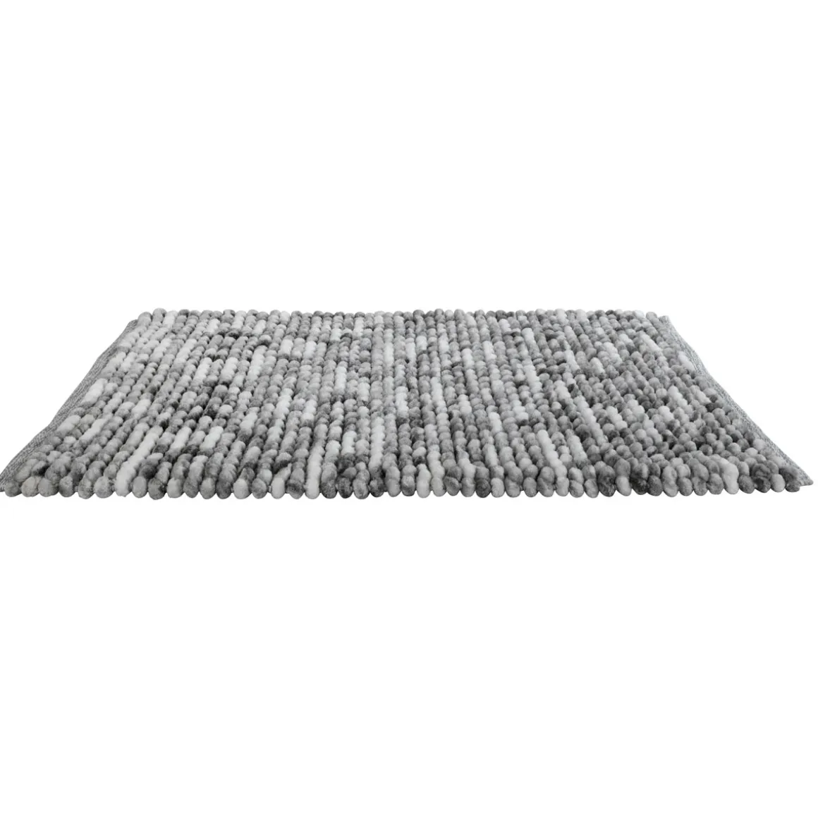 Wenko Badteppich Urdu Grau 60 x 90 cm Mit Melagne-Effekt