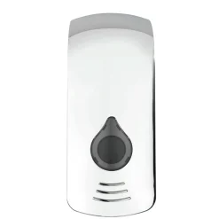 Wenko Desinfektionsmittel-Spender Ranera L Chrom Seifenspender und Desinfektionsspender Füllmenge 740 ml