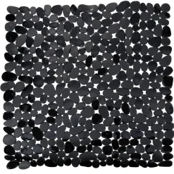 Wenko Duscheinlage Paradise Black 54 x 54 cm