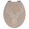 Wenko Premium WC-Sitz Stag MDF/Bambus mit Absenkautomatik