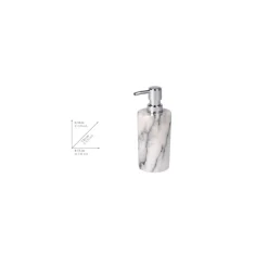 Wenko Seifenspender Onyx aus Marmor 230 ml