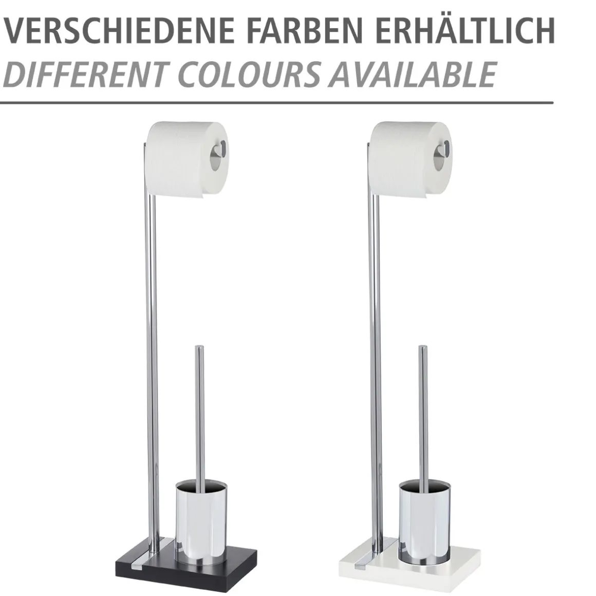 Wenko Stand WC-Garnitur Noble Black