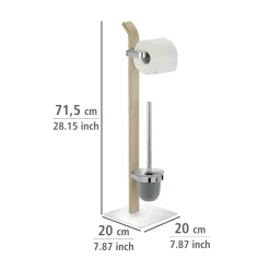 Wenko Stand WC-Garnitur Samona Nature