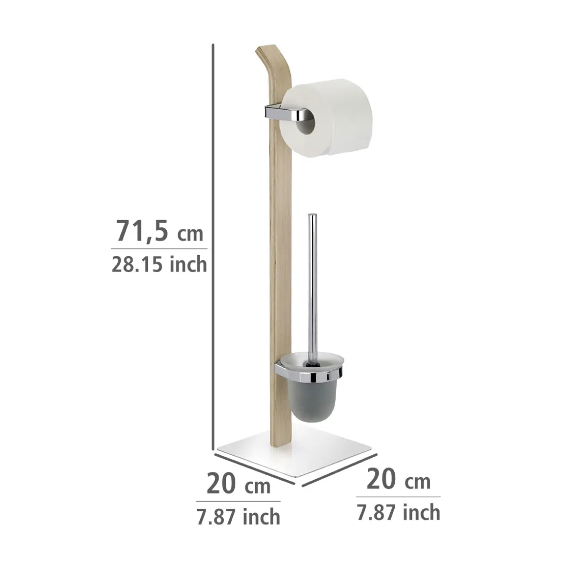 Wenko Stand WC-Garnitur Samona Nature