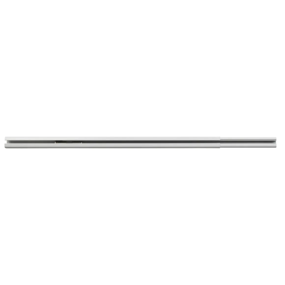 Wenko Teleskop-Duschschiene Era Weiß 75-125 cm Duschvorhang-Schiene
