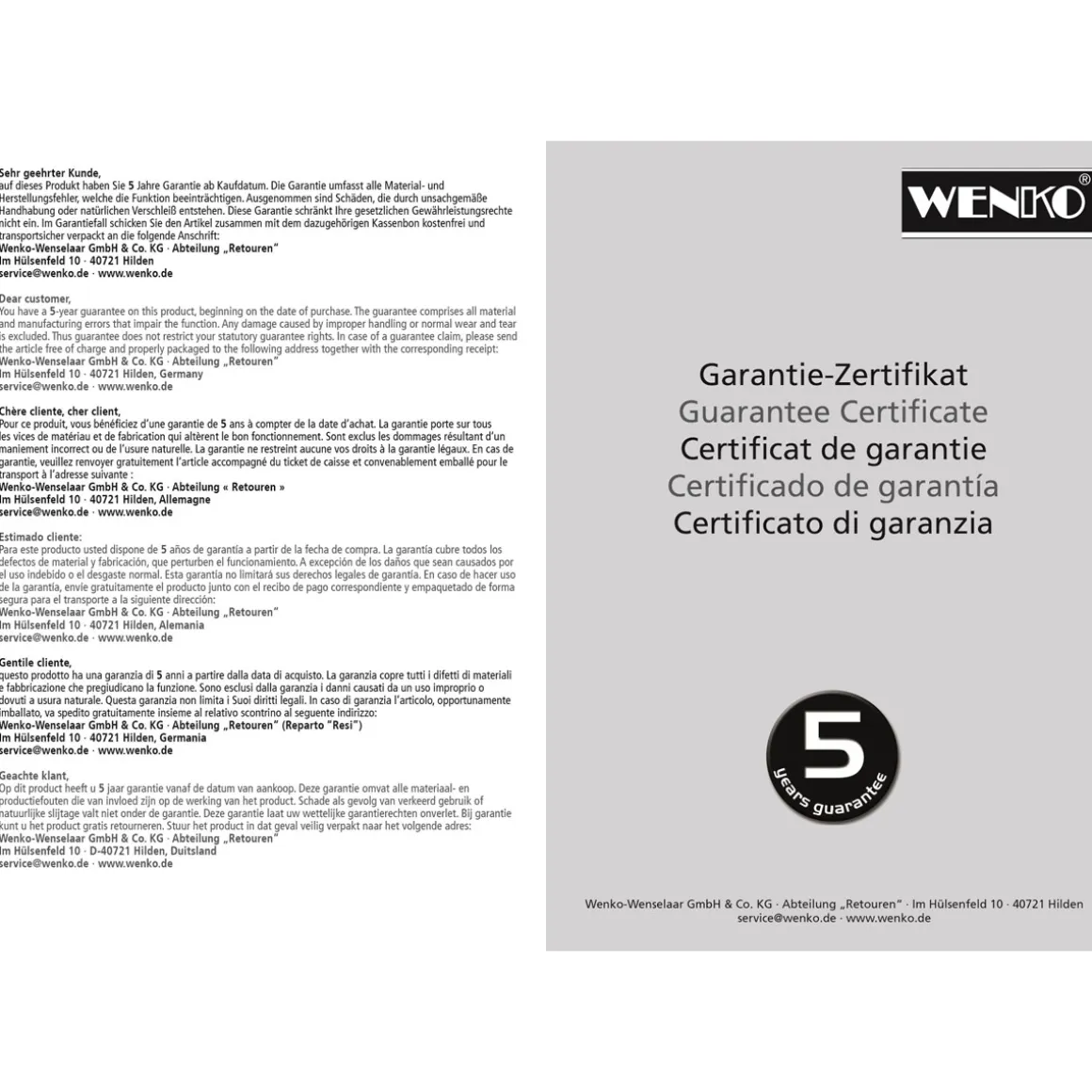 Wenko Teleskop-Duschstange Luz 110 - 185 cm Schwarz Ausziehbare Duschvorhangstange aus rostfreiem Aluminium