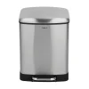 Wenko Treteimer Studio Easy-Close Duo Edelstahl 2 x 12 L rostfrei Absenkautomatik