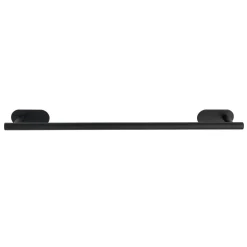 Wenko Turbo-Loc Edelstahl Badetuchstange Uno Orea Black Matt Handtuchstange Befestigen ohne bohren