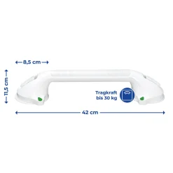 Wenko Wandgriff Secura 42 cm mit Ampelfunktion