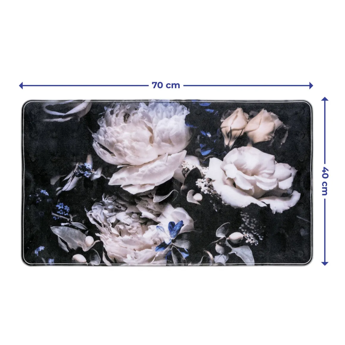 Wenko Wanneneinlage Peony 70 x 40 cm