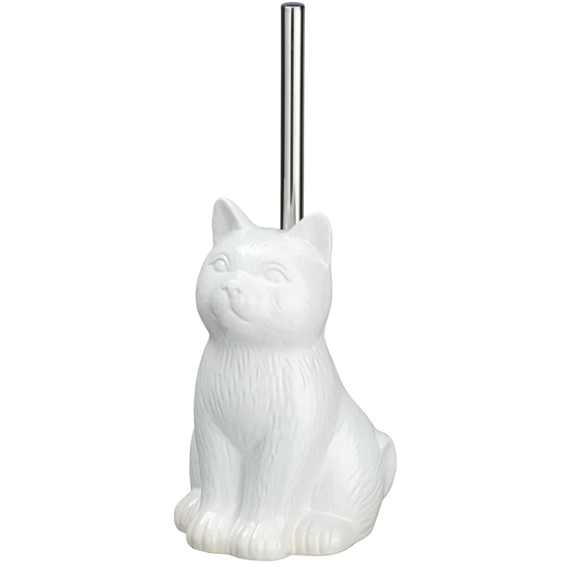Wenko WC-Garnitur Cat Weiß Keramik