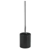 Wenko WC-Garnitur Diamond Schwarz mit Strass-Steinen