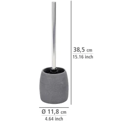 Wenko WC-Garnitur Goa Grau