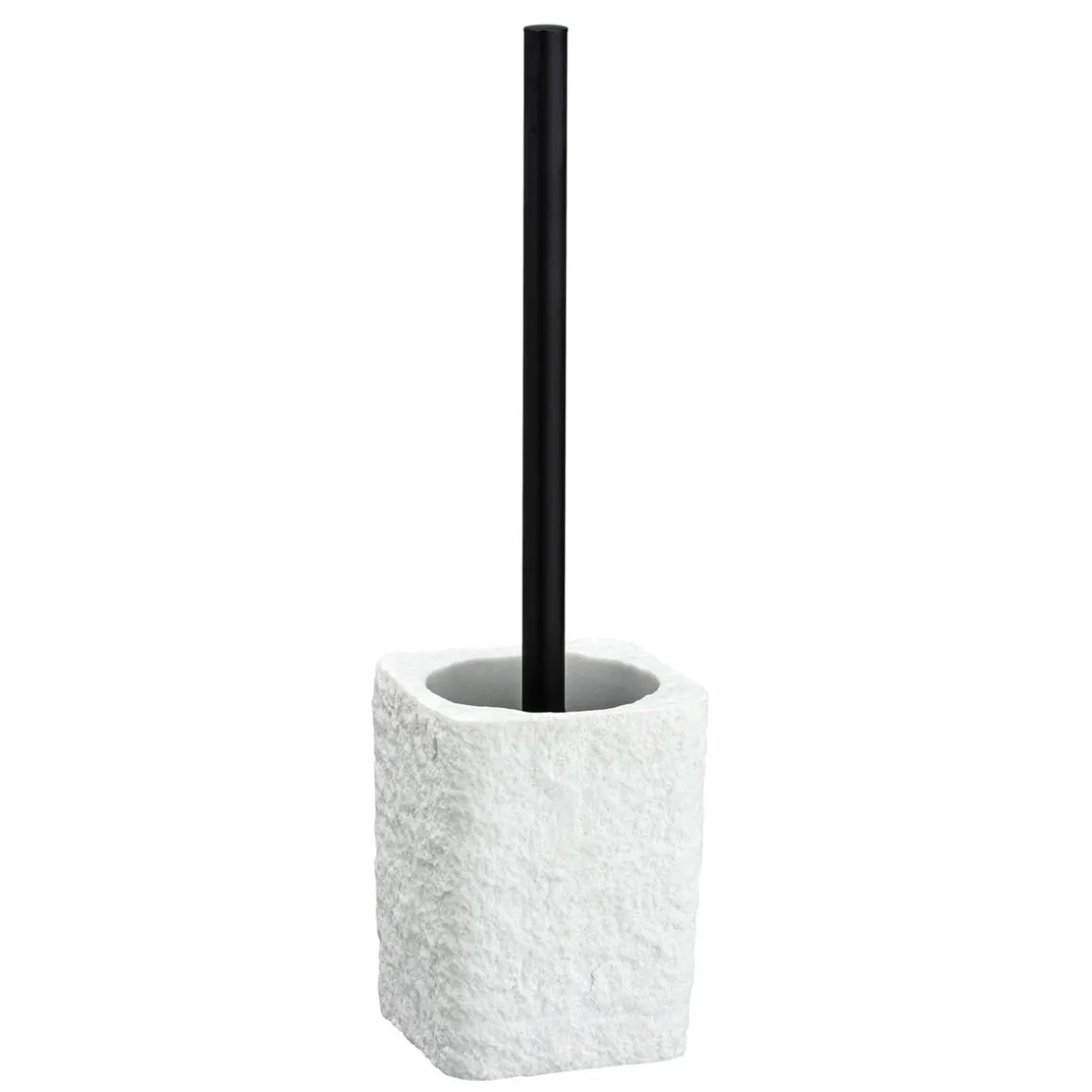 Wenko WC-Garnitur Villata Weiß WC-Bürstenhalter