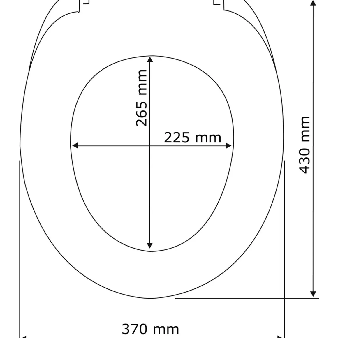 Wenko WC-Sitz Bellevue MDF mit Absenkautomatik