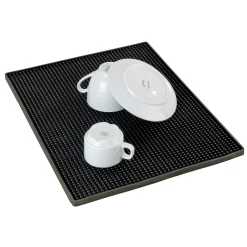 Wenko Abtropfmatte Maxi grau 40 x 30 cm