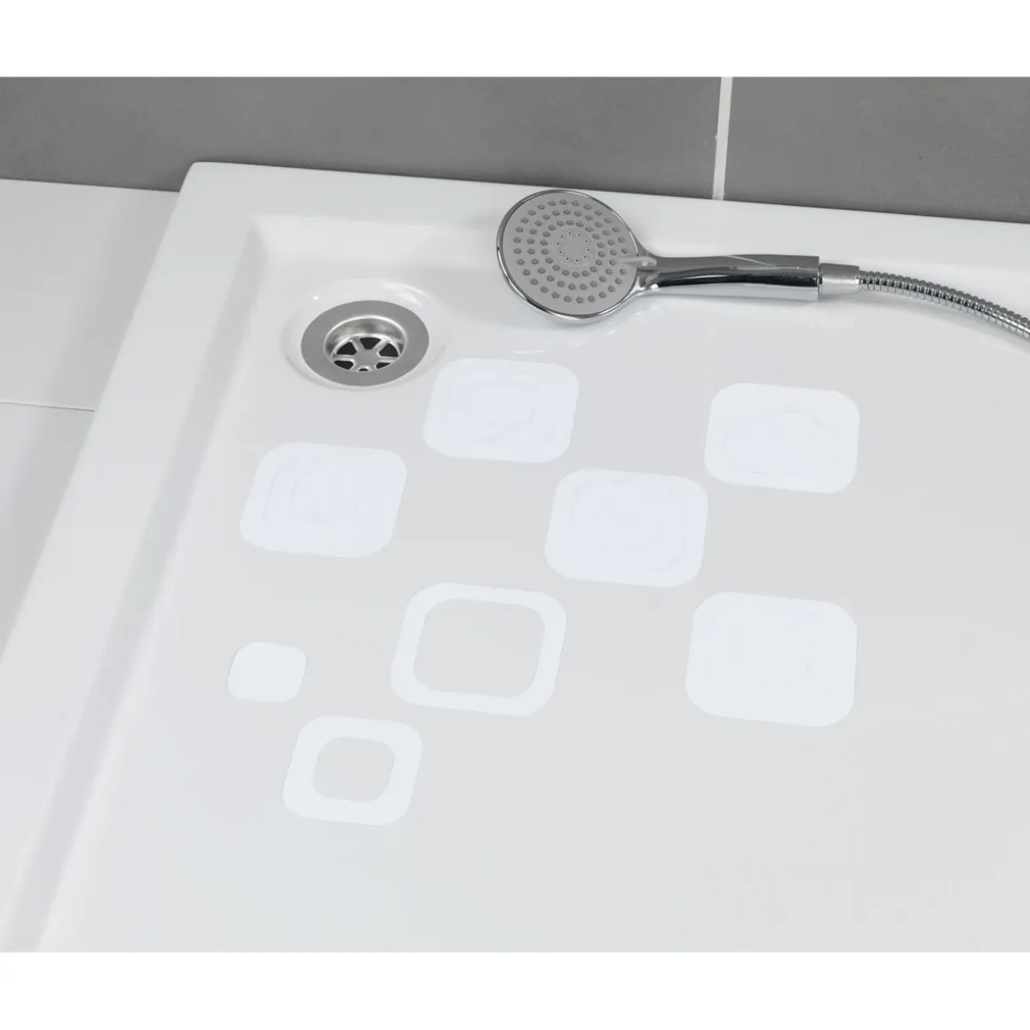 Wenko Anti-Rutsch-Sticker eckig 6er Set