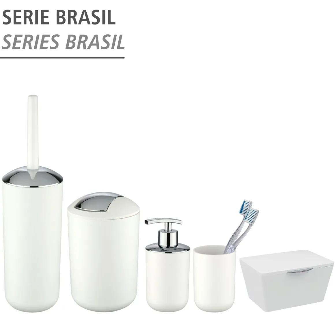 Wenko Aufbewahrungsbox Brasil Weiß