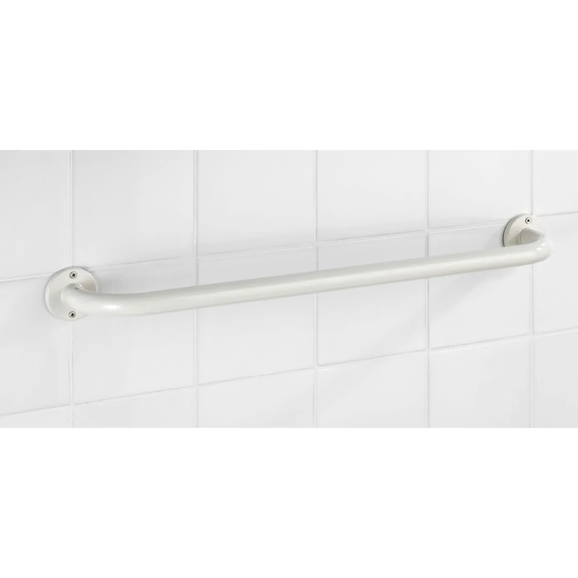 Wenko Badetuchstange Basic weiß 60 cm