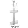 Wenko Duschcaddy Premium mit 2 Ablagen und Edelstahl-Haken