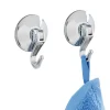 Wenko Hebelsaughaken klein chrom 2er Set