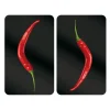 Wenko Herdabdeckplatten Hot Peperoni 2er Set