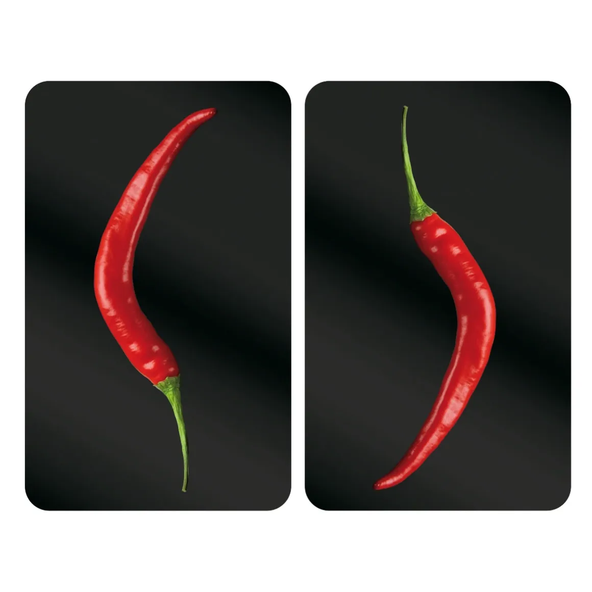 Wenko Herdabdeckplatten Hot Peperoni 2er Set
