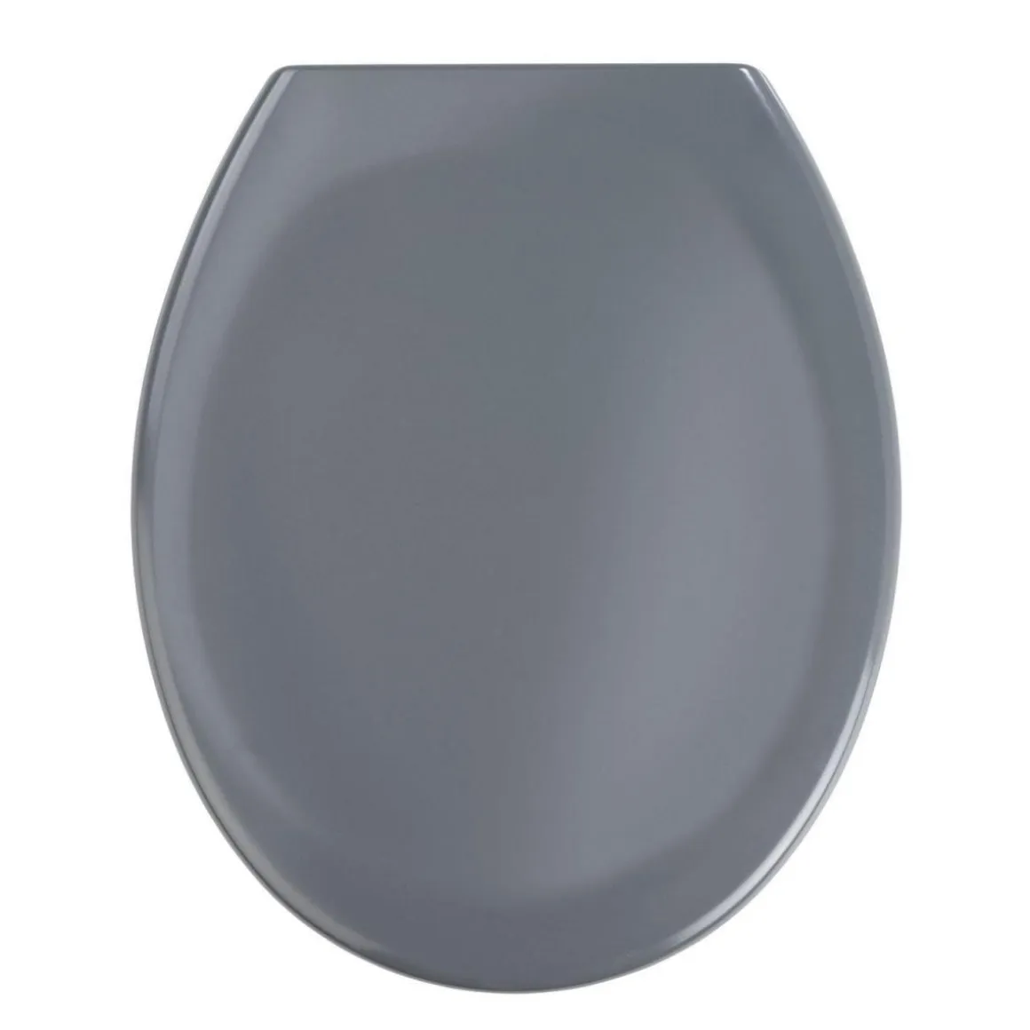 Wenko Premium WC-Sitz Ottana Dunkelgrau antibakteriell mit Absenkautomatik