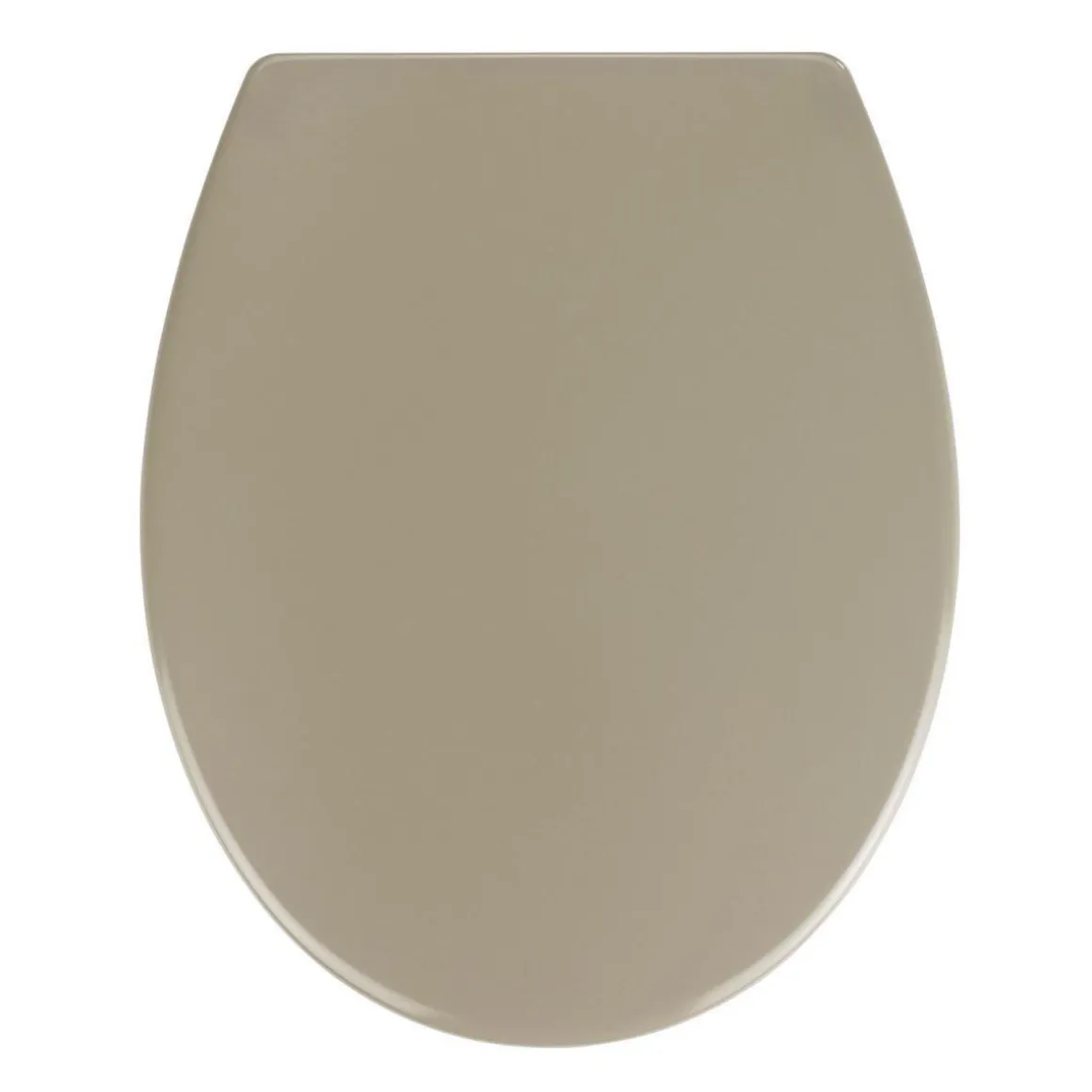 Wenko Premium WC-Sitz Samos Taupe antibakteriell mit Absenkautomatik
