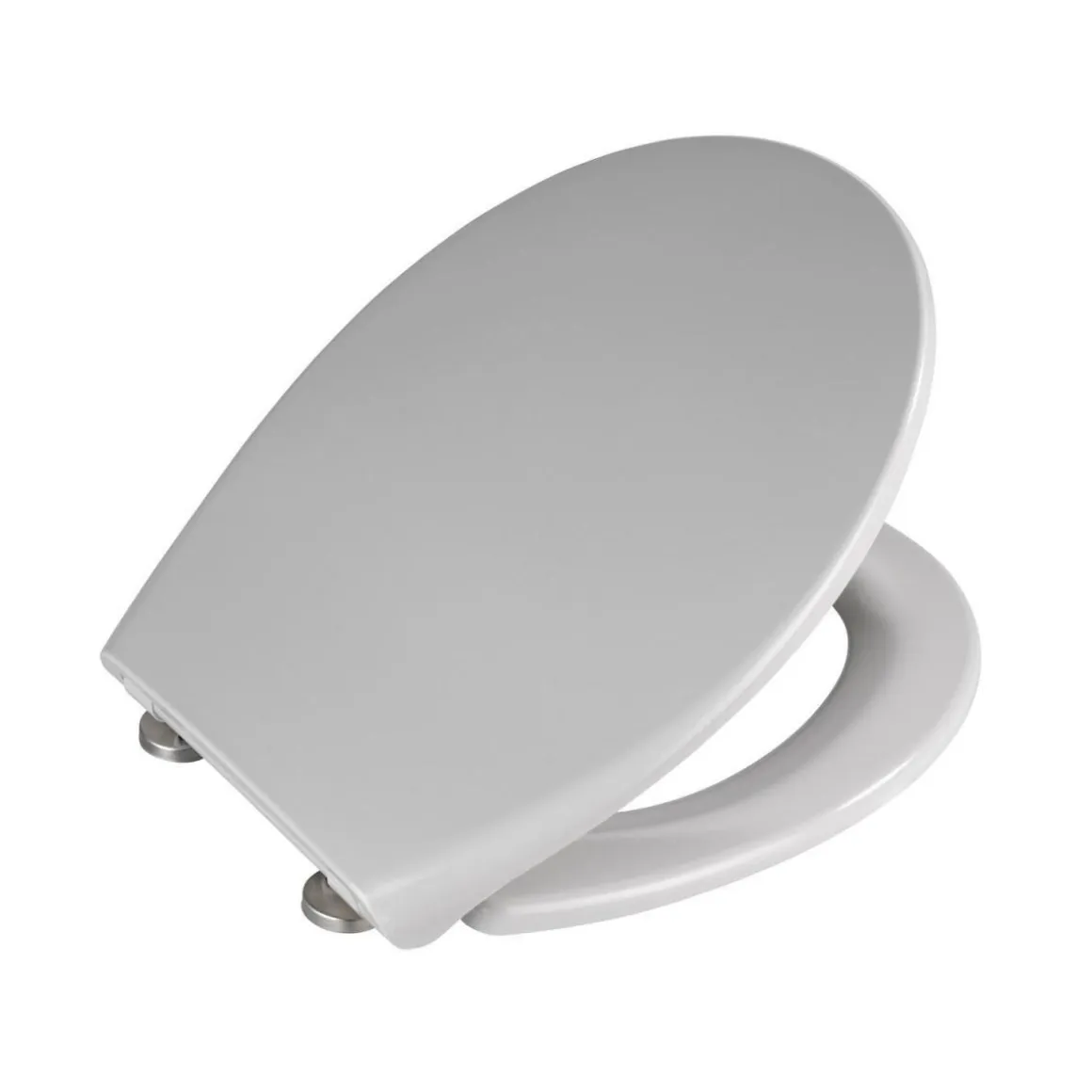 Wenko Premium WC-Sitz Samos Concrete Grau antibakteriell mit Absenkautomatik