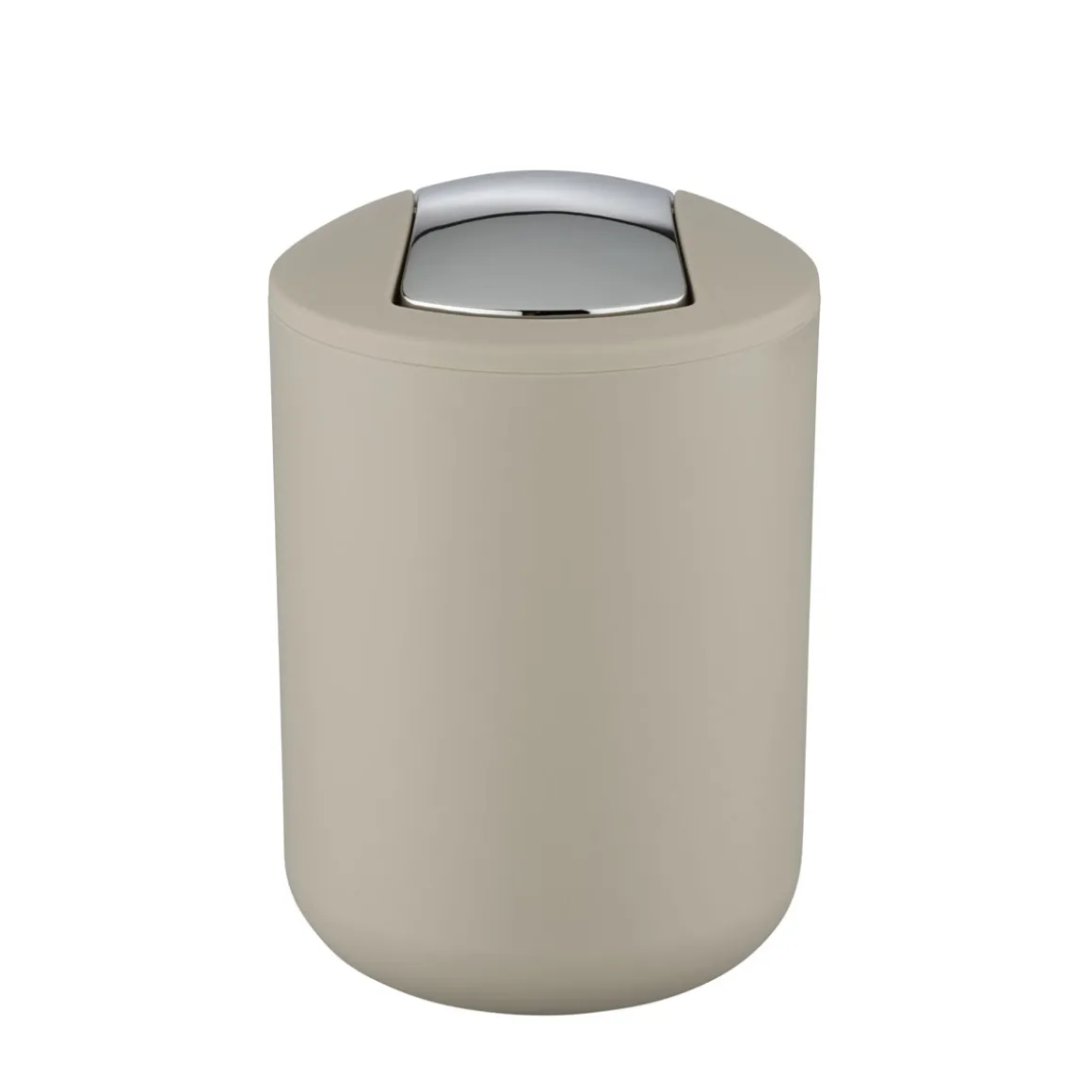 Wenko Schwingdeckeleimer Brasil S taupe 2 L