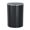 Wenko Schwingdeckeleimer Inca schwarz 5 L