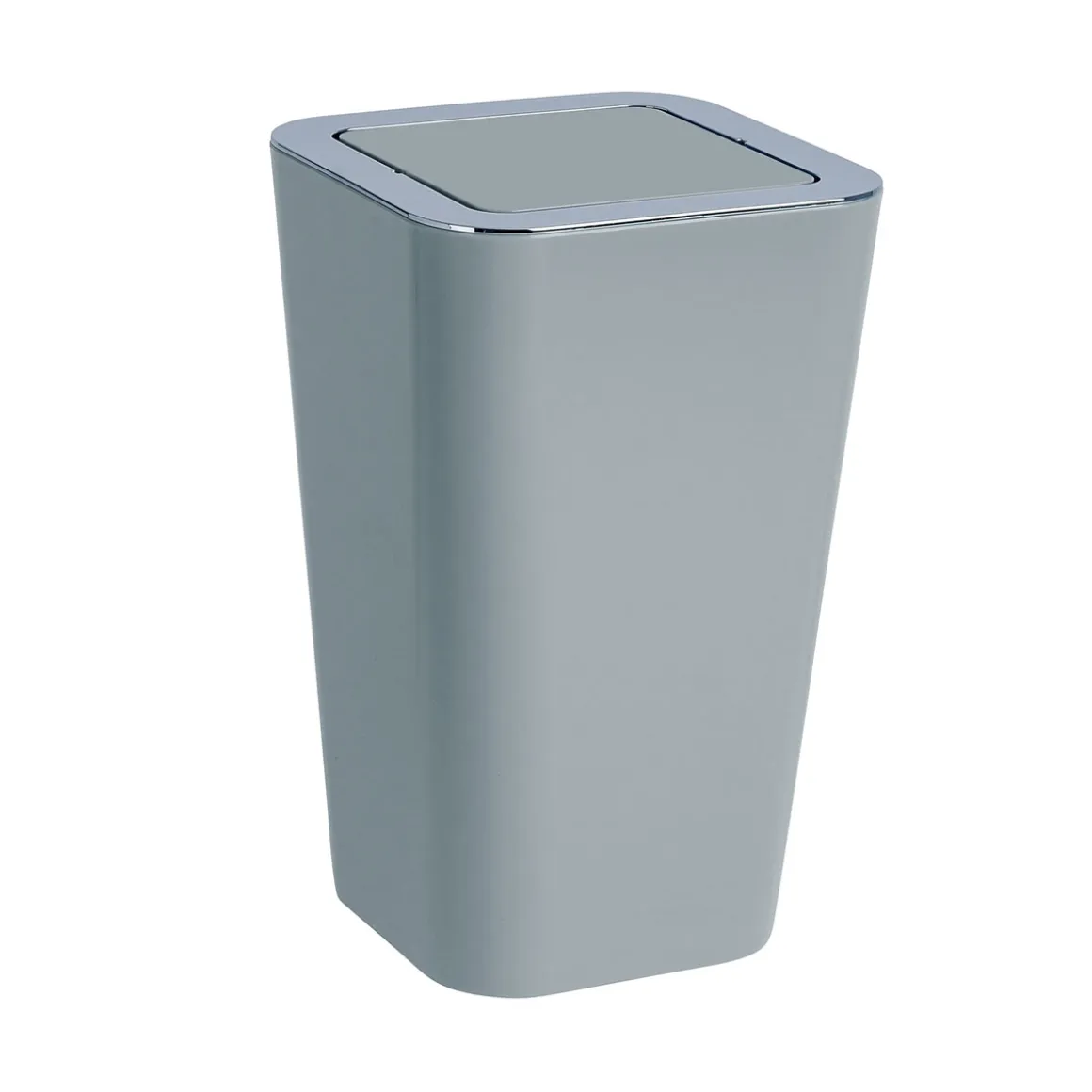 Wenko Schwingdeckeleimer Candy grau 6 L