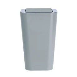 Wenko Schwingdeckeleimer Candy grau 6 L