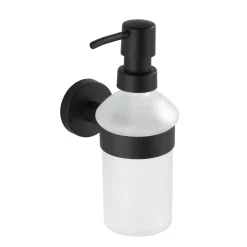 Wenko Seifenspender Bosio schwarz ca 200 ml