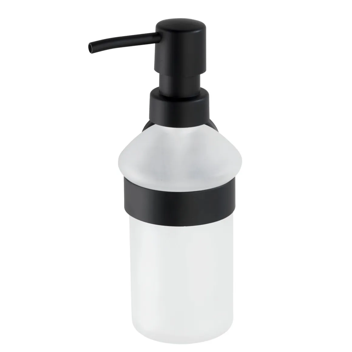 Wenko Seifenspender Bosio schwarz ca 200 ml