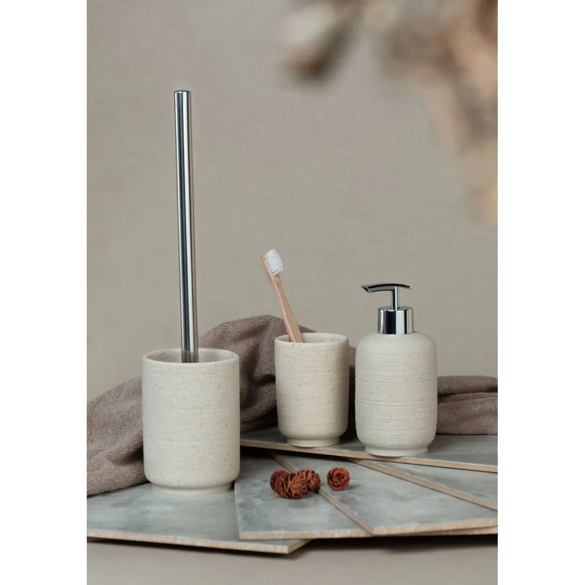 Wenko Seifenspender Goa Neo beige