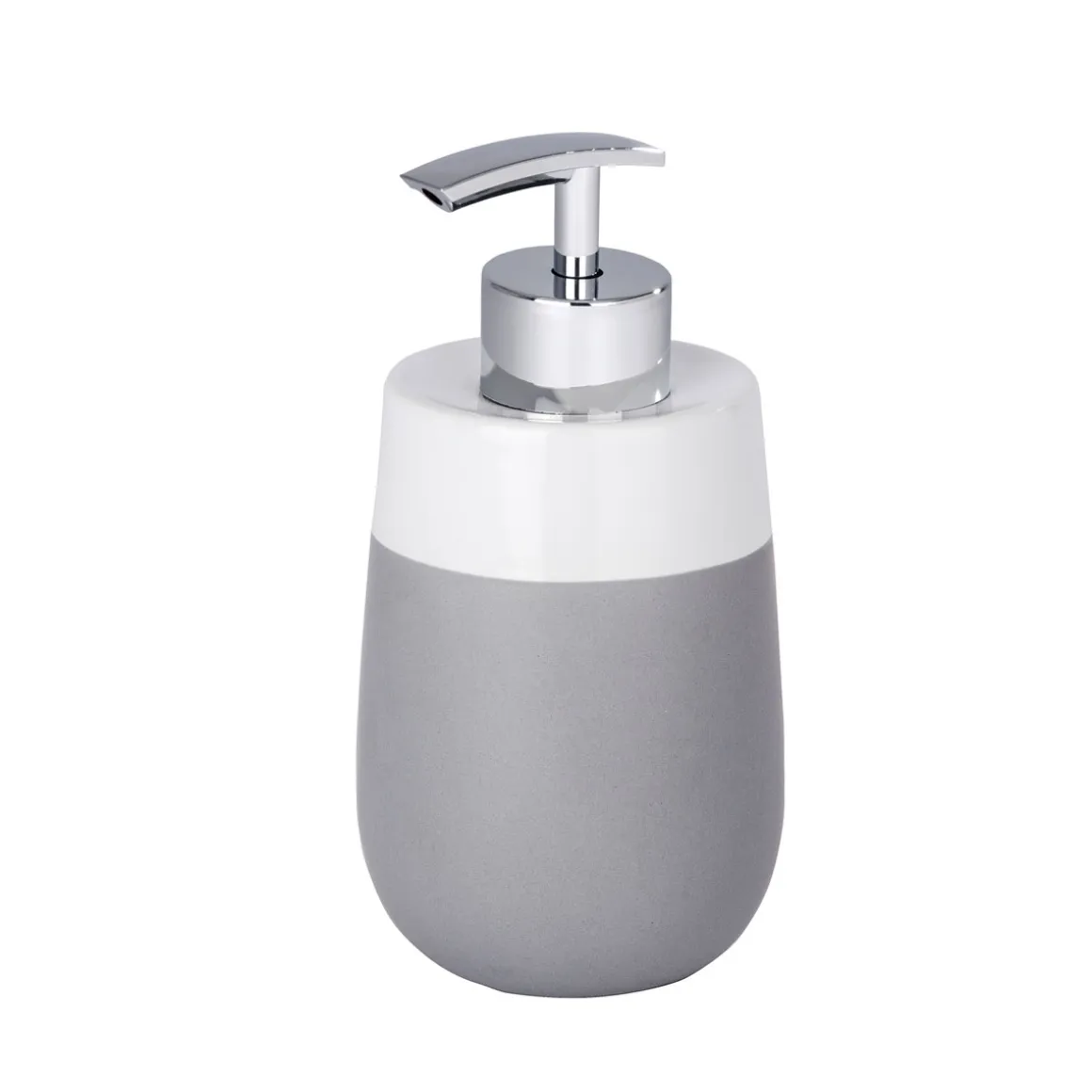 Wenko Seifenspender Malta grau/weiß 290 ml
