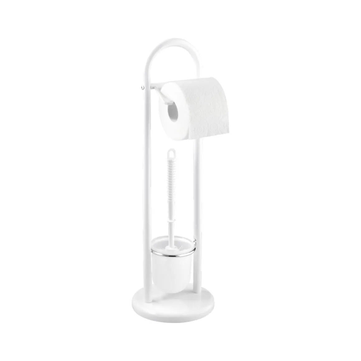 Wenko Stand WC-Garnitur Siena weiß