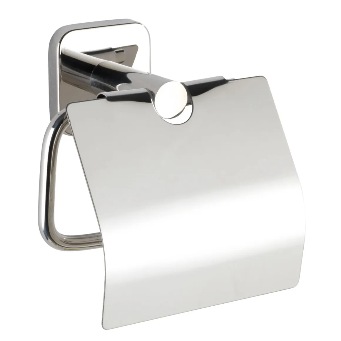 Wenko Toilettenpapierhalter Mezzano mit Deckel