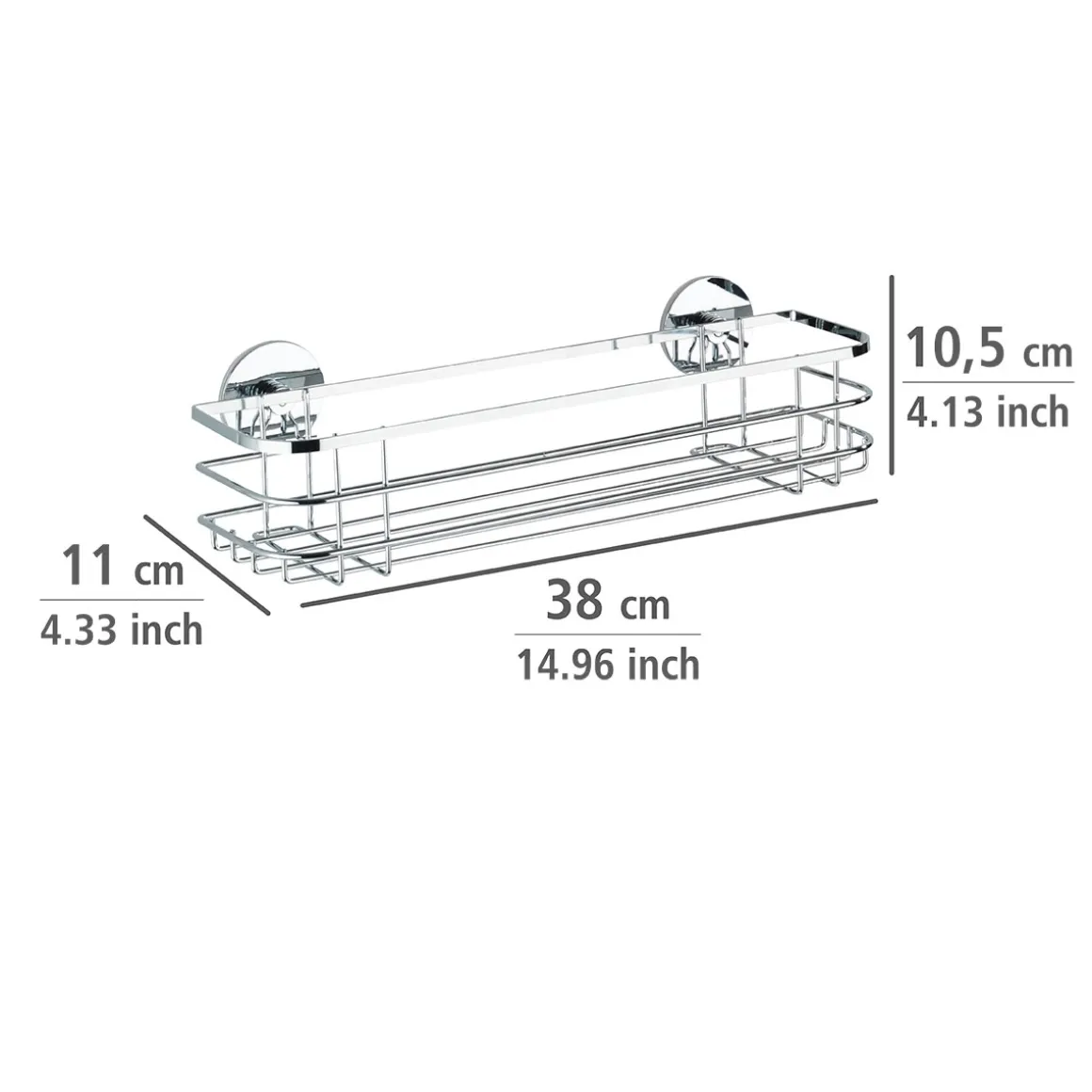 Wenko Turbo-Loc Maxiablage