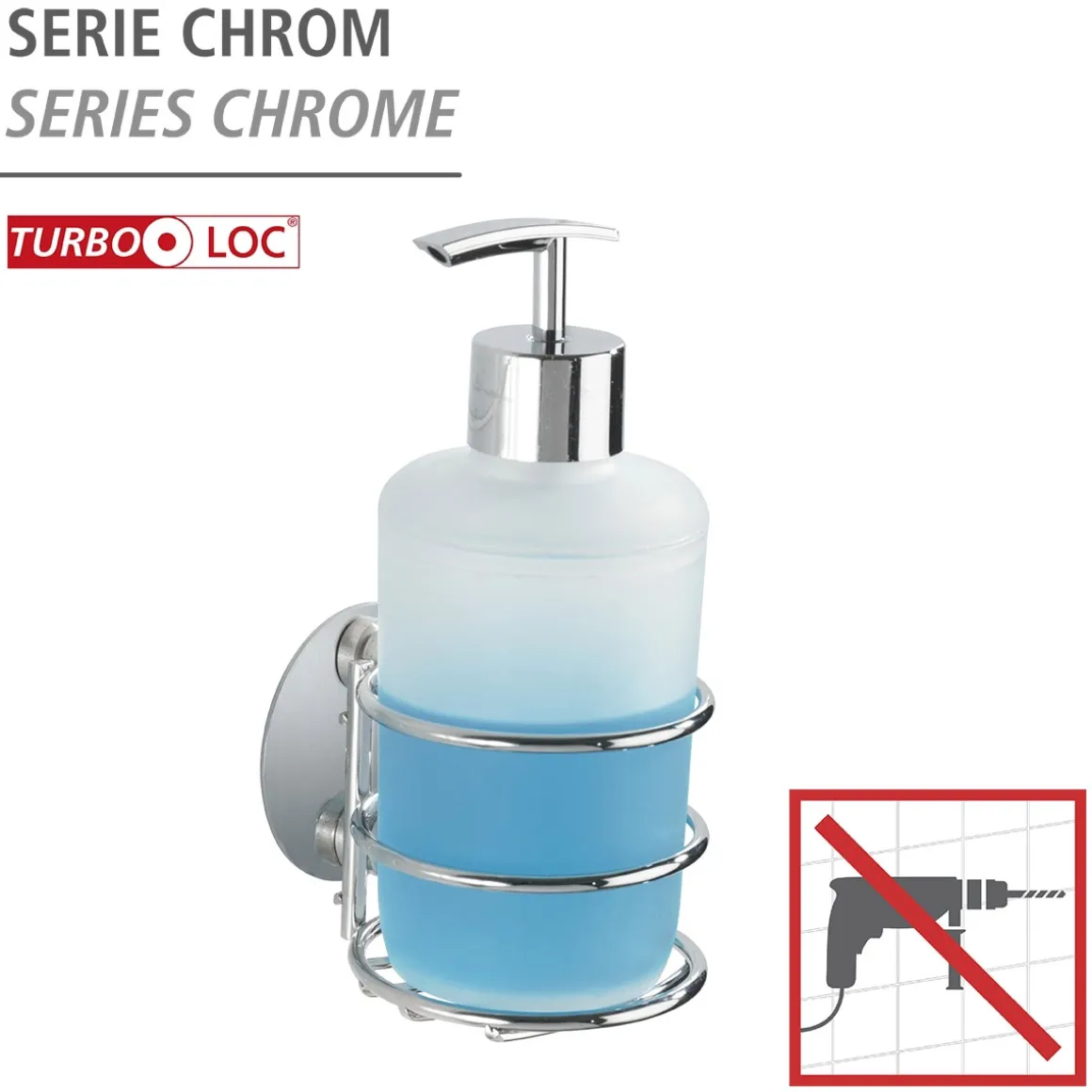 Wenko Turbo-Loc Seifenspender