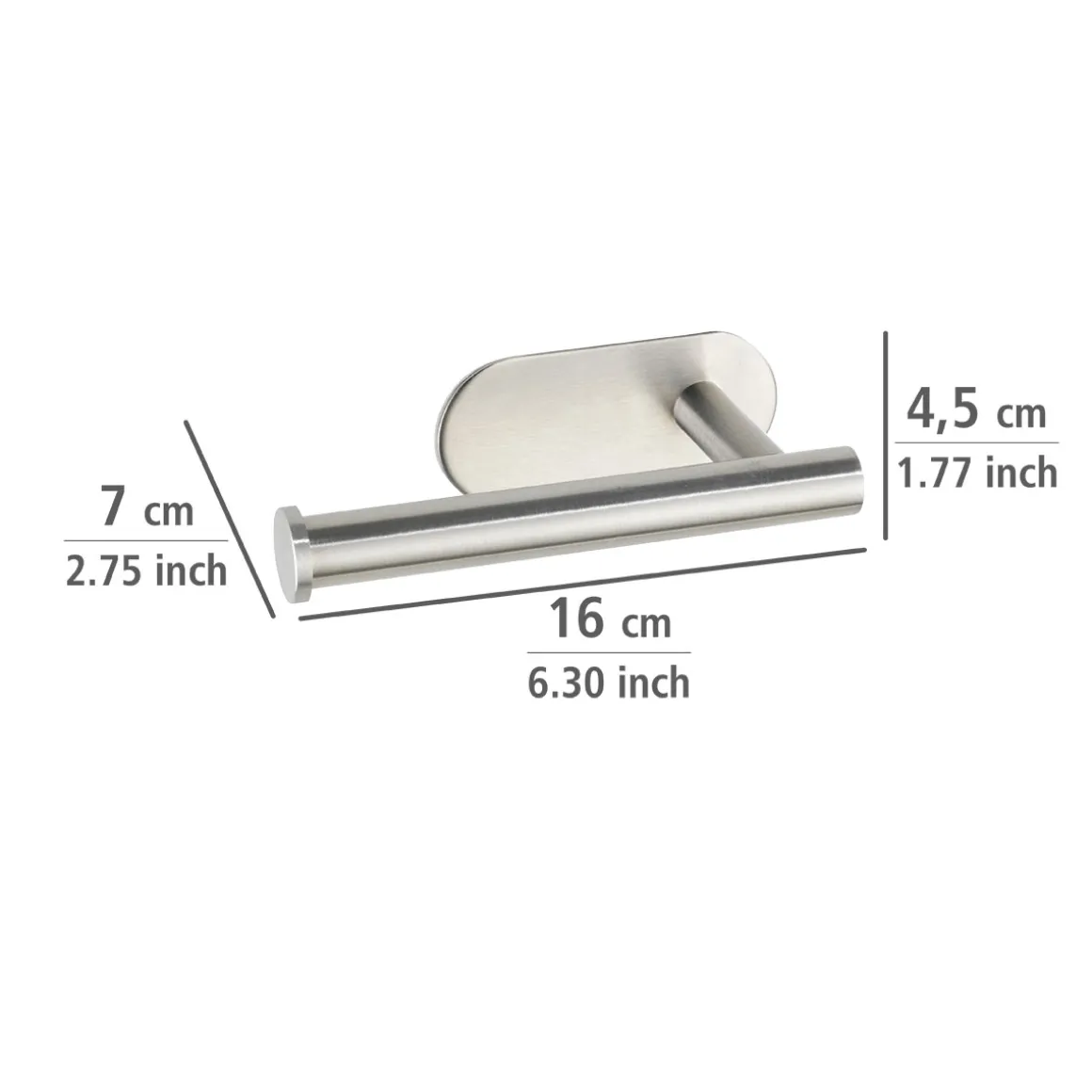 Wenko Turbo-Loc Toilettenpapierhalter Orea