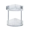 Wenko Vacuum-Loc Eckregal Quadro 2 Etagen