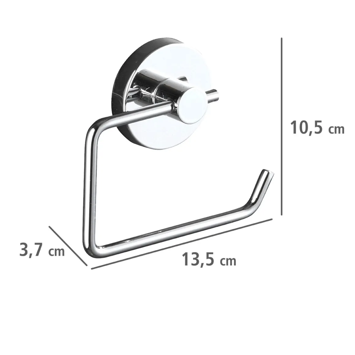 Wenko Vacuum-Loc Toilettenpapierhalter Milazzo