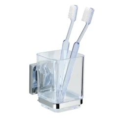 Wenko Vacuum-Loc Zahnputzbecher Quadro